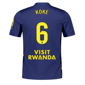 Atletico Madrid Koke #6 Borta Kläder 2025-26 Kortärmad